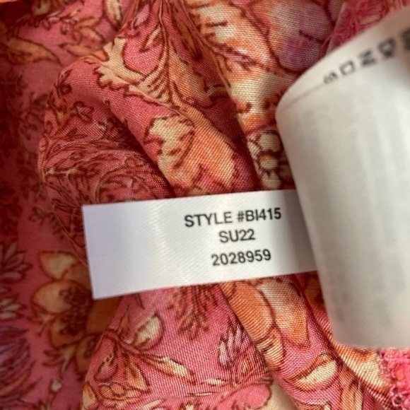 J. Crew Floral Voile Smocked Top - Picture 8 of 9